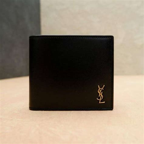 ysl monogram font|ysl monogram bifold wallet.